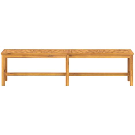 Gartenbänke Living Gartenbank 180 cm Massivholz Akazie