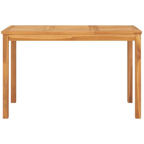 Gartentische Living Garden Esstisch 120x70x77 cm Massiv Teakholz