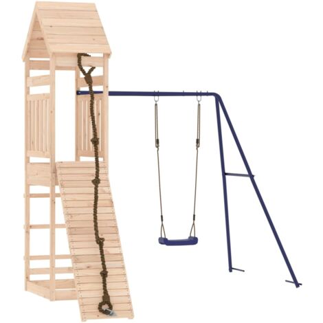 Spielturm Massivholz Kiefer Holzspielgeräte Spielturm Kletterturm