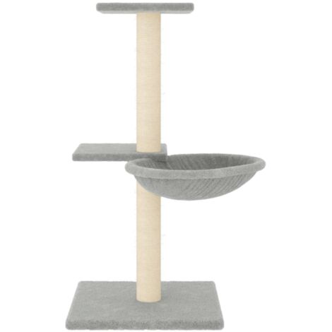 Rattan Kratzbaum PawHut - Modern Und Platzsparend - 95 Cm
