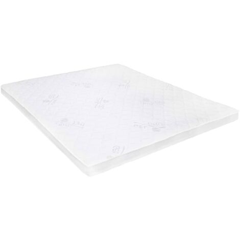 Bambus-Matratzenauflage California King (183x215 Cm) – Kühlend, Rutschfest, 5,1 Cm Dick, Öko-Tex Zertifiziert