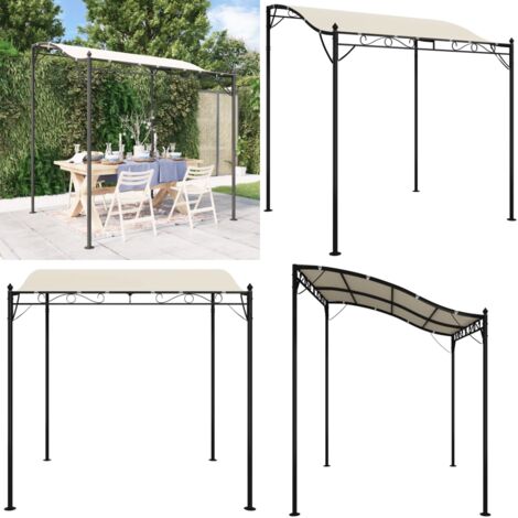 Markise Creme 2x2,3 m 180 g/m Stoff und Stahl - Markise - Markisen - Home  & Living