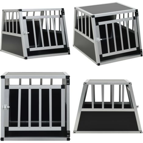 Hundetransportbox mit Einzeltür 54 x 69 x 50 cm - Hundetransportbox -  Hundetransportboxen - Home & Living