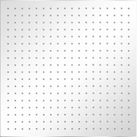 Edelstahl Regenduschkopf 8 Zoll - Quadratischer Duschkopf Mit Silikondüsen