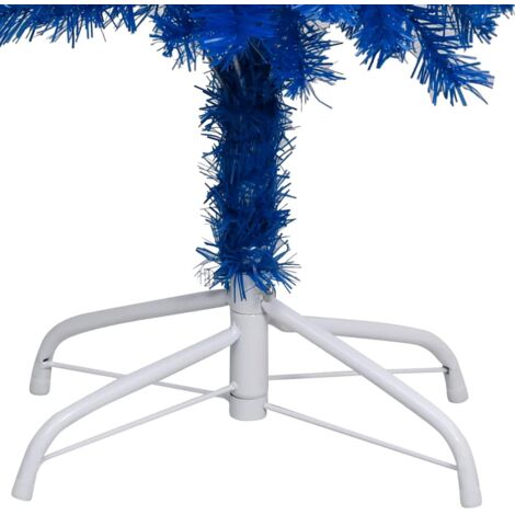 Knstlicher Weihnachtsbaum Beleuchtung & Kugeln Blau 210 cm - Blauer  Weihnachtsbaum - Kunstweihnachstbaum - LED-Weihnachtsbaum - Weihnachtsdeko  - Weihnachten - Home & Living
