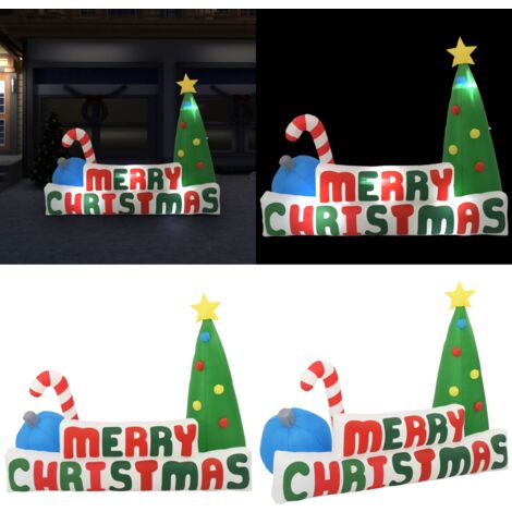 Produktbild von DREAMADE Aufblasbarer Nussknacker 240cm - Weihnachtsdeko Mit LED Beleuchtung