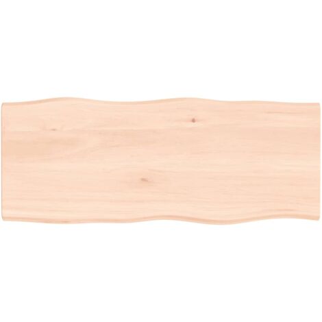 Produktbild von Fensterbänke 2 Stk. Unbehandelt 140x20x2 Cm Massivholz Eiche