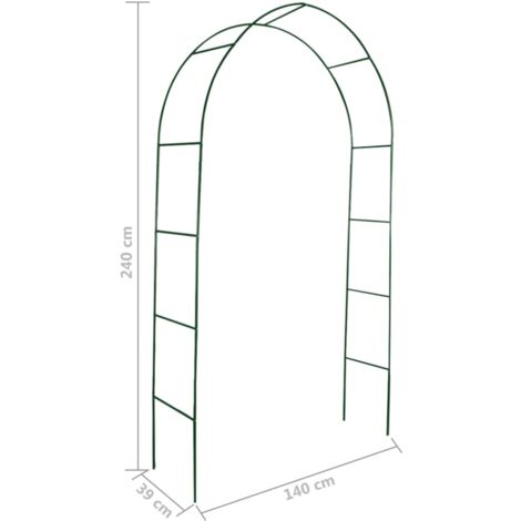Gartenbogen Metall Stabil Rosenbogen Torbogen Rankgitter Rosenhilfe Garten Decoration Und Verzierung Kletterer