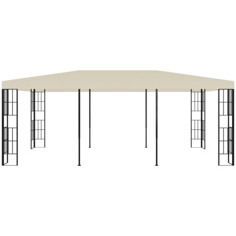 Pavillon 3x6 m Creme Pavillon Gartenpavillon Sonnensegel