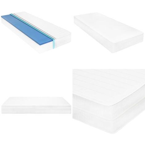 Dailydream viscoelastic mattress topper 'Model M' with Memory Foam effect, 140x190x5cm, Edition Standard