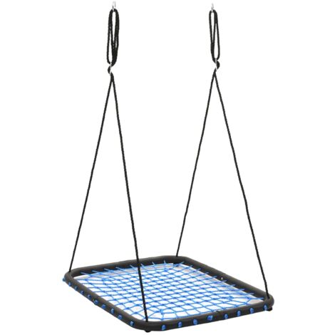Schaukel 104 x 76 cm 200 kg Blau Nestschaukel Nestschaukeln Home