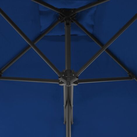 Stahlsonnenschirm für draußen ø220 x 230cm main image 1