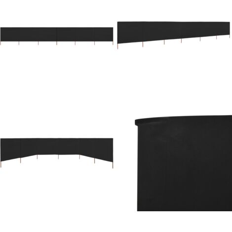 Annlera 9-teiliges Windschutzgewebe 1200x120 Cm Ant Produktbild-Vorschau 9