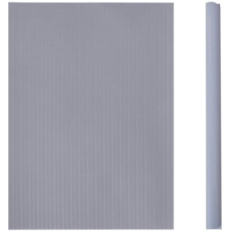 GartenSichtschutz 4 Stk. PVC 35x0,19 m MattHellgrau Zaunsichtschutz