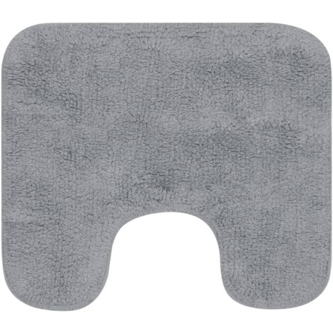 Badematten-Set 2-tlg. Stoff Grau - Badematte -  Badematten - Home & Living