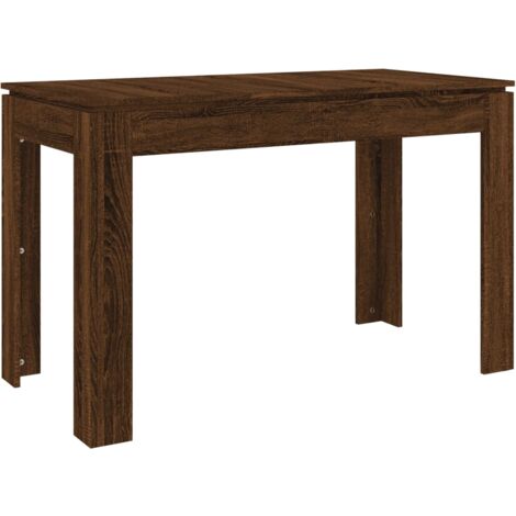 Esstisch Minimalistisch – Braun, Eichenoptik, 120x60x76 Cm | Aus Holzwerkstoff, Stabil & Feuchtigkeitsbeständig
