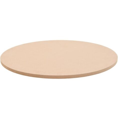 Tischplatte Rund MDF 700x18 mm Runde Tischplatte MDF Tischplatte