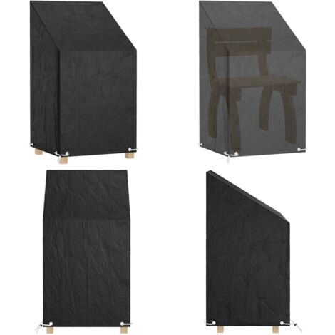 Gartenstuhl Abdeckung 65x65x80/120cm - 600D Oxford Wasserdicht & UV-beständig