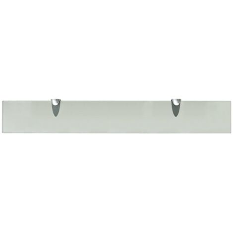 Schweberegal Glas 70x10 cm 8 mm - Wandregal - Glasregal - Modernes Regal - Badezimmerregal - Dekoratives Regal - Home & Living