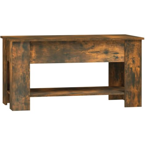 Couchtisch Räuchereiche 101x49x52 cm Holzwerkstoff - Couchtisch ...