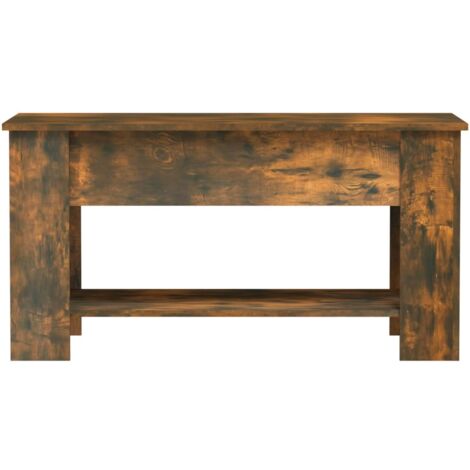 Couchtisch Räuchereiche 101x49x52 cm Holzwerkstoff - Couchtisch ...