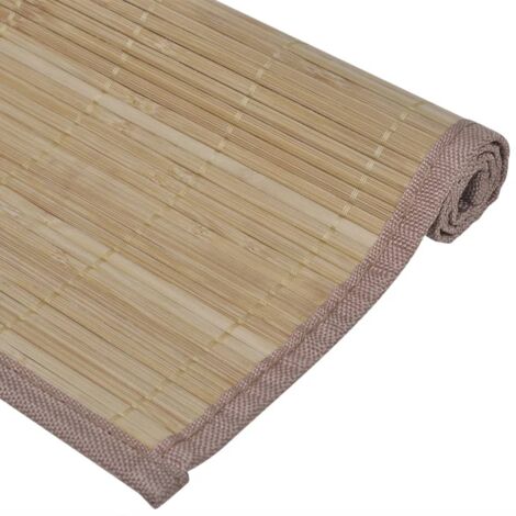 6 Bambus-Platzdeckchen 30 x 45 cm Braun - Tischset - Tischsets - Home &  Living