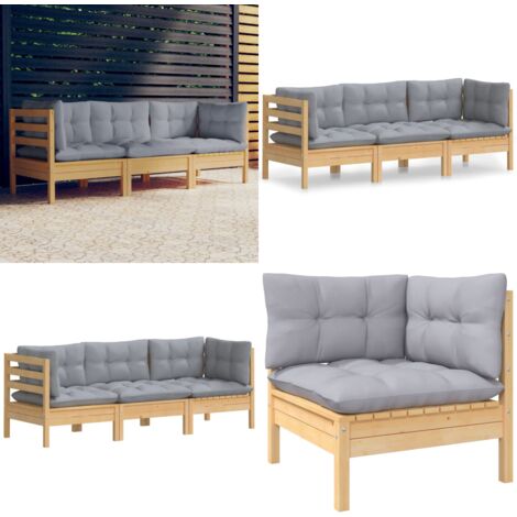 gartensofa 3 sitzer weiß