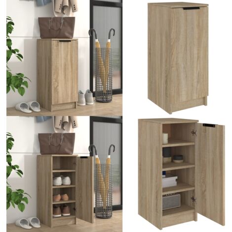 Schuhschrank Sonoma-Eiche 30x35x70 cm Holzwerkstoff - Schuhschrank - Holzwerkstoff - Sonoma-Eiche - Garderobe - Aufbewahrung - Home & Living (1/5)