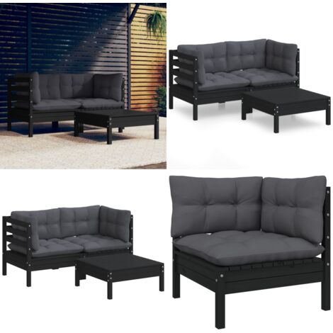 55+ Garten Lounge Set Anthrazit, Große auswahl top marken