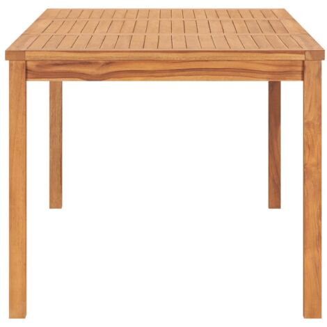 GartenEsstisch 180x90x77 cm Massivholz Teak Gartentisch Teak Holz