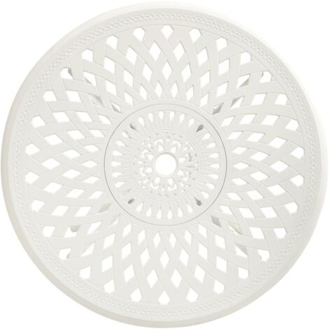 VidaXL Tavolo Giardino Moka 78x78x72 Plastica – Perfetto Per Esterni