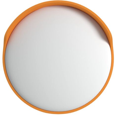 Verkehrsspiegel 45 Cm Rund - Weitwinkel Sicherheitsspiegel Für Garage & Lager