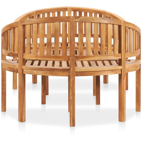 3tlg. GartenLoungeSet Massivholz Teak Gartenmöbel Loungesessel