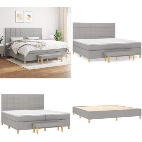 Doluna Premium Boxspringbett Perris 200x200 Cm – Made In Germany Mit Tonnen-Taschenfederkern, Topper & All-Inclusive Lieferung