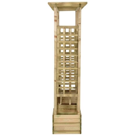 3-teiliges Garten-Gitter-Set Aus Holz – Ausziehbar, Jedes Gitter Bis 150 X 30 Cm, Helle Farbe, Für Rankpflanzen & Sichtschutz