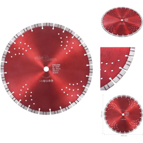 Diamant-Sägeblätter 5er Pack – 115 Mm, Für Porzellan, Glas, Fliesen, Granit, Ultradünn