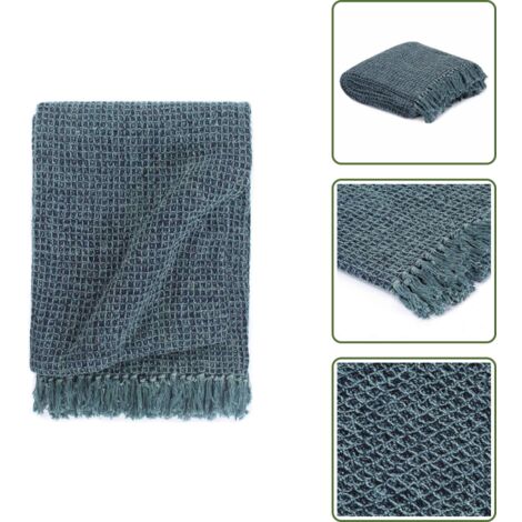 Loberon Plaid Reidous, Trendiges Grobstrick-Muster, Produktbild-Vorschau 10