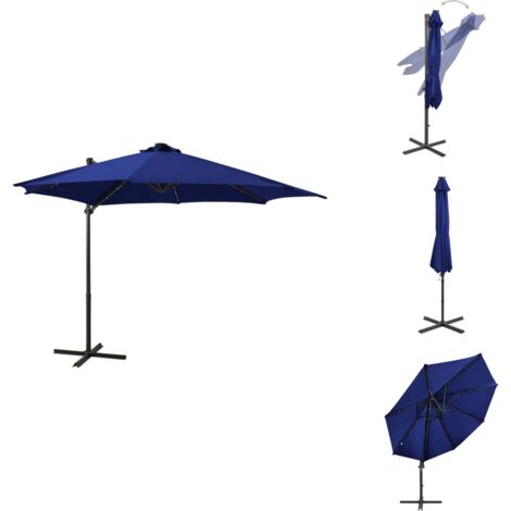 Sonnenschirme & Sonnenschutze Living Ampelschirm mit Mast und LED