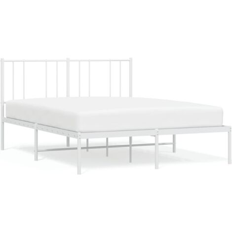 Metallbett Weiss 140x200