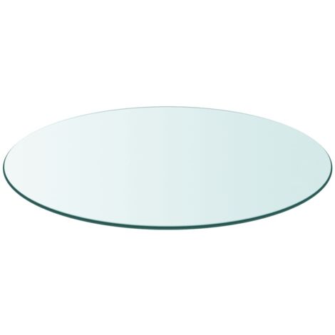Runde Tischplatte Aus Glas