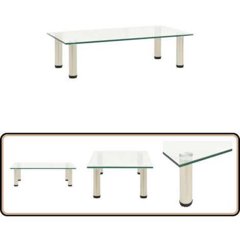 Runde Glasplatte 80cm - Gehärtetes Glas, 4mm Stark