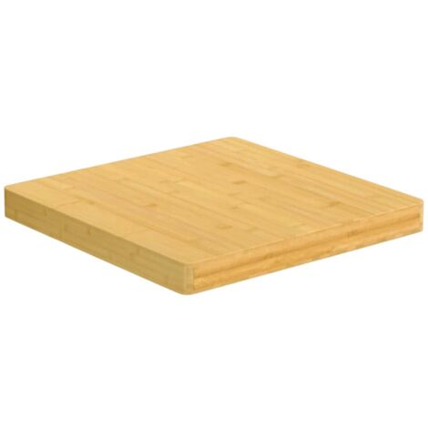 Bucmath Bambus Tischplatte 60x60x4 Cm, Robuste Holz Produktbild-Vorschau 7