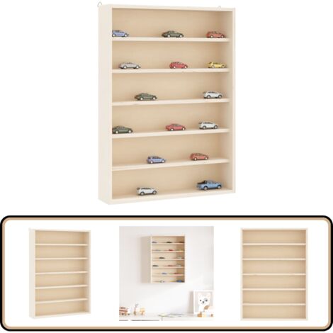 V84 Sammlervitrine Holz / 115 cm x 84 cm x 6 cm Fächer 14 main image 1