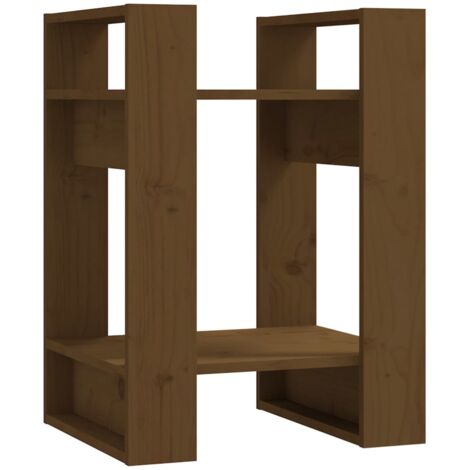 Lenmar HOLZREGAL Kiefer Massiv - 166x83x33cm Braun 5 Böden