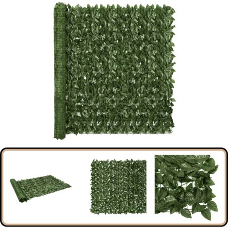 VidaXL Balkon Sichtschutz 600x150 Cm – Grüne Blätter, Wind- & Sonnenschutz