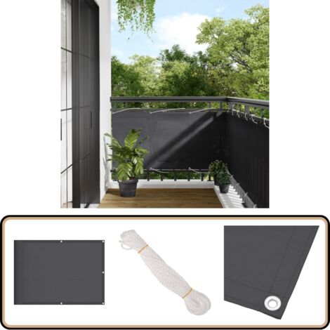 Balkon-Sichtschutz 1,2 X 7,6 M – Grün, UV-beständig, Einfach Zu Montieren