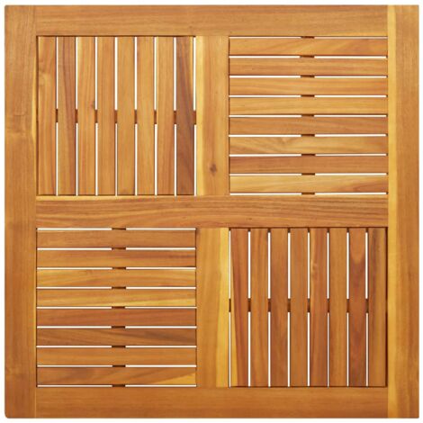 VidaXL Tischplatte Achteckig 90x90x2,2 Cm – Massivholz Akazie, Natur, Rustikal, Für Garten & Essbereich
