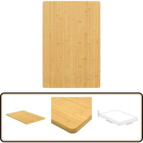 Tischplatte 60x100x1,5 cm Bambus - Bambus Platte - Esstischplatte -  Wohnzimmer Deko - Tischplatte Kaufen - Holz Tischplatte