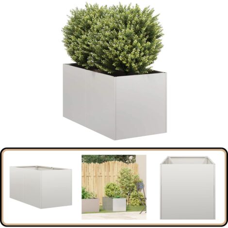 2 Stück Holz Pflanzgefäße – 19x12,5x6 Cm, Für Sukkulenten & Kräuter