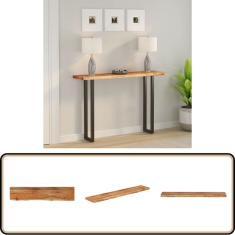 vidaXL Tischplatte, Holzplatte Quadratisch, Massivholzplatte für Bartisch Beistelltisch Esstisch, Ersatztischplatte, 40x40x3,8cm Massivholz Akazie Baumkante vidaXL Tischplatte, Holzplatte Quadratisch, Massivholzplatte für Bartisch Beistelltisch Esstisch, Ersatztischplatte, 40x40x3,8cm Massivholz Akazie Baumkante